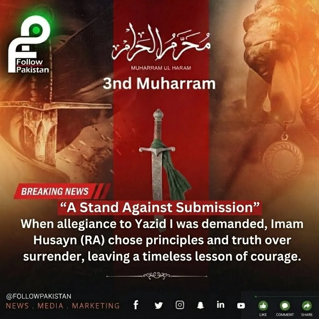 3rd Muharram — The Camp Surrounded at Karbala