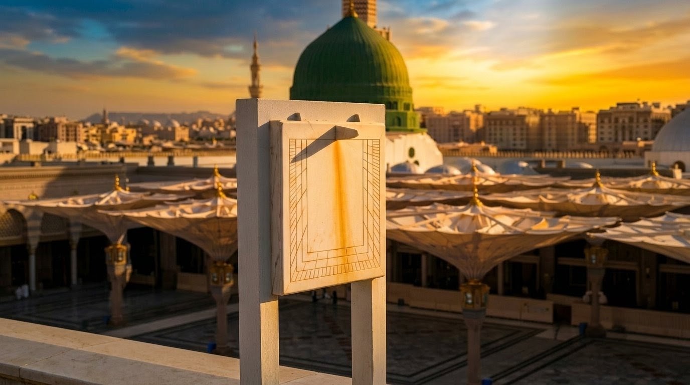 Historic Sundial at Masjid Al Nabawi Showcases Islamic Scientific Heritage