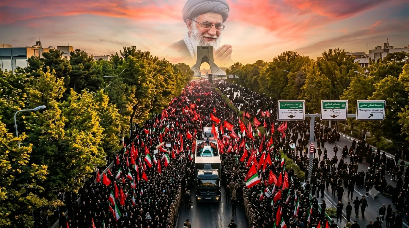 Millions Reportedly Attend Funeral Ceremonies for Iran’s Ayatollah Ali Khamenei