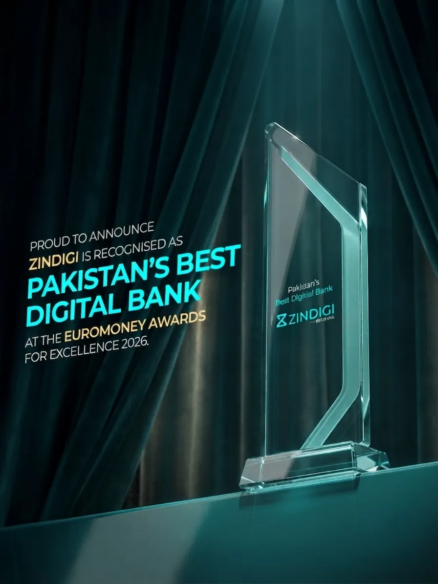 Zindigi Powered by JS Bank Named Pakistan's Best Digital Bank at Euromoney Awards
