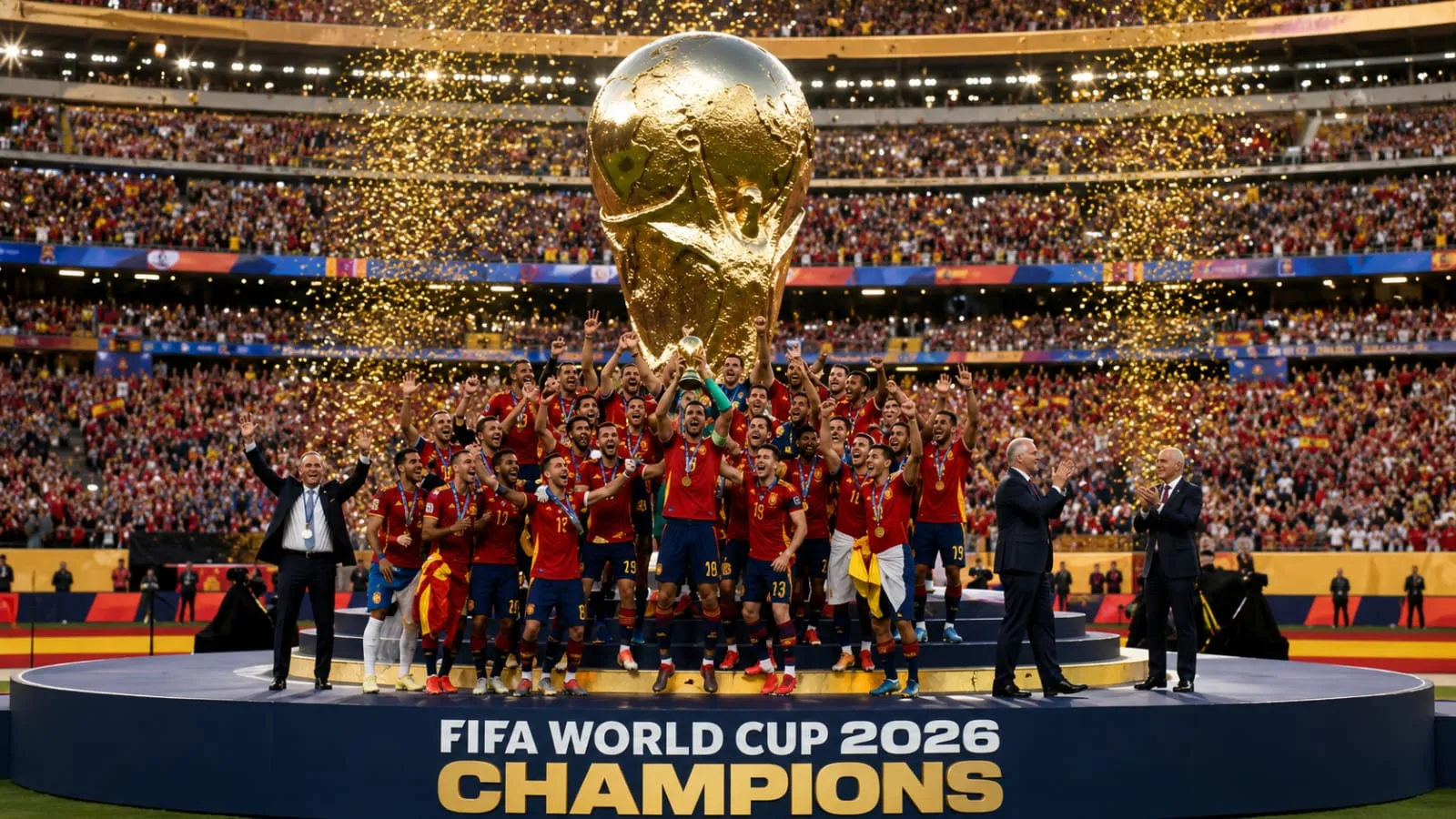 Spain’s World Cup Celebration Photo Goes Viral After Donald Trump’s Absence Sparks Debate