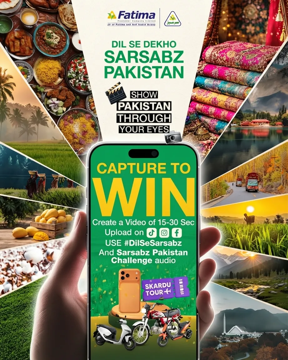 Sarsabz Launches 'Dil Se Dekho Sarsabz Pakistan' Campaign to Celebrate Pakistan's Culture and Communities