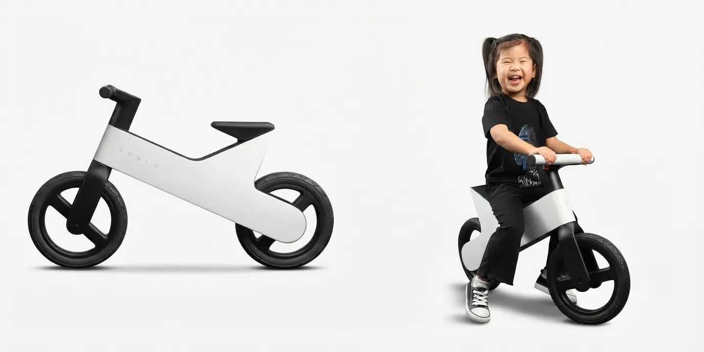 Tesla Launches $225 Balance Bike for Kids, Expanding Its Lifestyle Product Portfolio