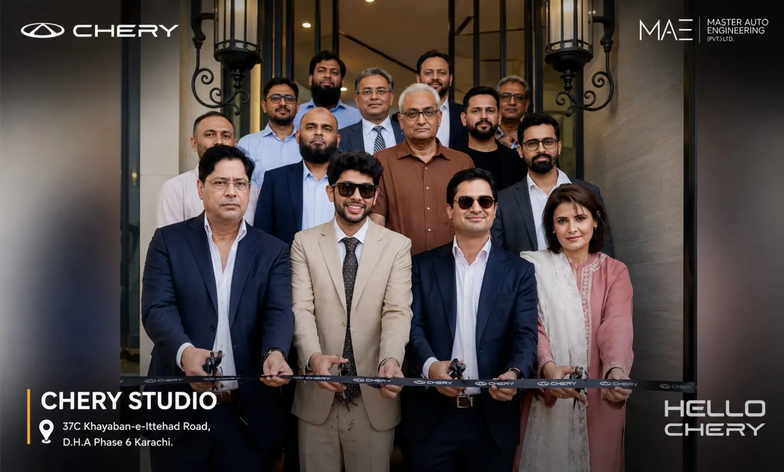 Chery Master Pakistan Launches Pakistan's First Premium Boutique Automotive Studio in Karachi
