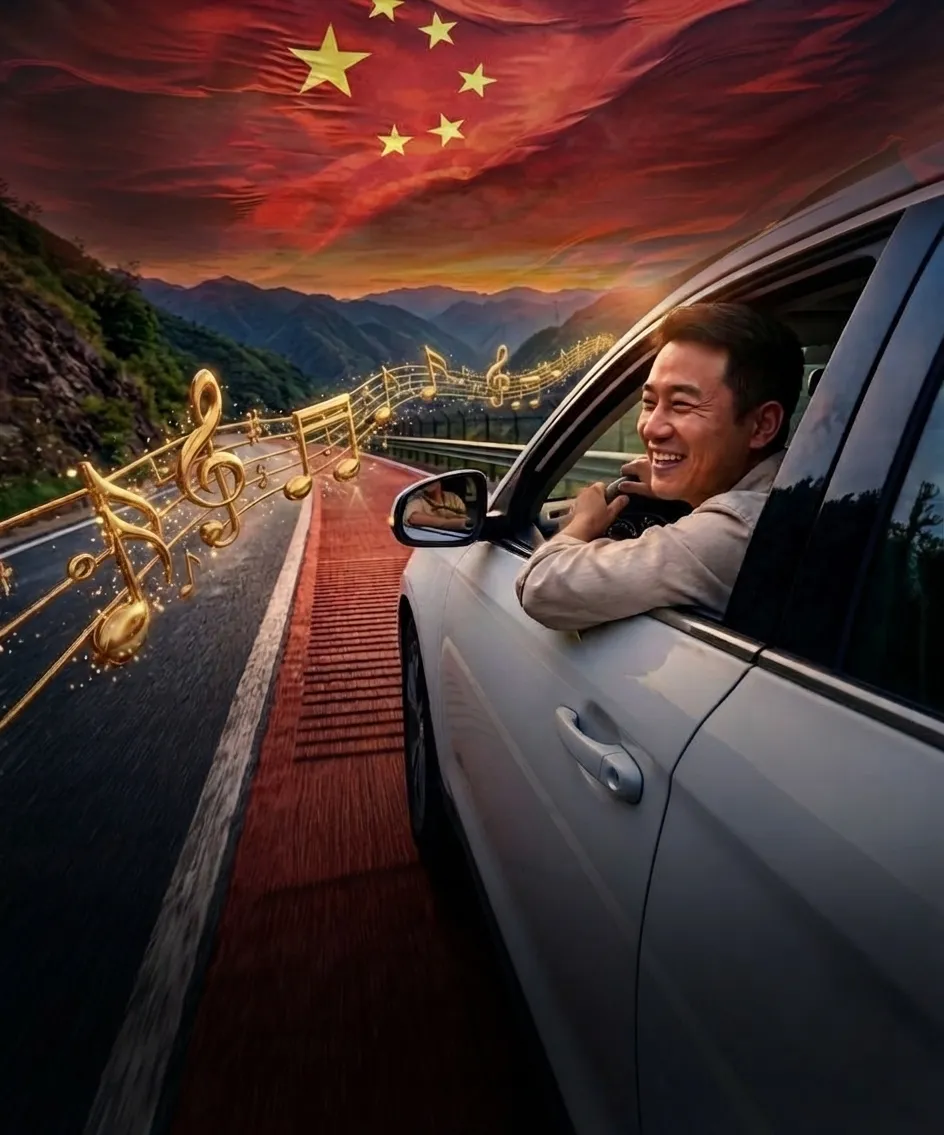 A Road That Plays Music as You Drive! China's Musical Road Turns Every Car Ride into a Concert
