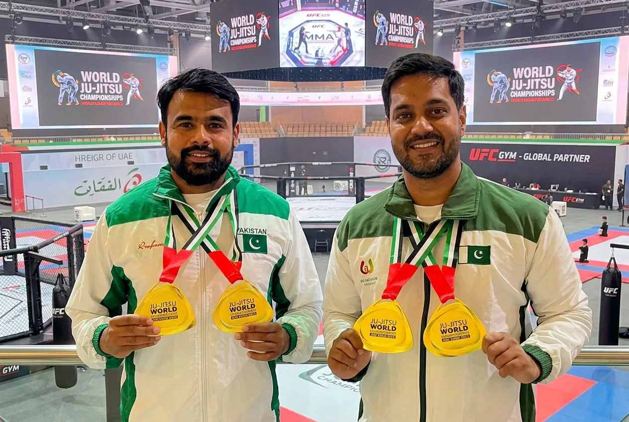 Pakistan Wins Two Gold and One Bronze Medal at the 2026 World Ju-Jitsu Championship